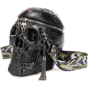 Skull Purses Handbags For Women Shoulder Bag,Skull Crossbody Purse Gothic Bag